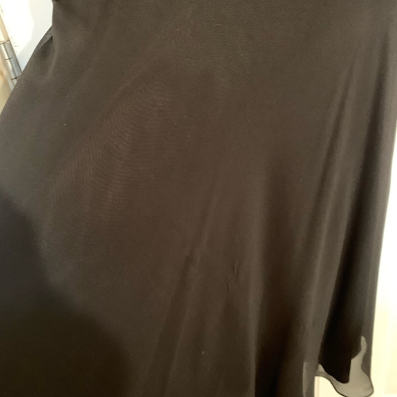 Anne Klein black lace & silk cocktail dress. US 8. - Picture 4 of 4